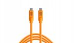 Tether Tools TetherPro Usb-c Usb-c 4, 6m narancssárga (CUC15-ORG)