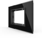 LIVOLO Rama din sticla Livolo standard Italian 3 module - Serie noua SmartElectro IntelligentHouse (VL-P9E-3B)