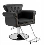  Fodrász szék, hidraulikus, forgó, 150kg teherbírás, állítható magasság