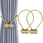  Bratara magnetica de prindere perdele/draperii, model GOLDEN BALLS FAVLine Selection (AG701C)