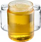 Kadax 8x Befőttesüveg, 540ml, üveg, tároló, méz, uborka, lekvár (K7581)