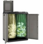 Curver Split Basic szelektív hulladékgyűjtő szekrény, 110 literes (241065)