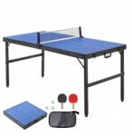 Vevor Asztalitenisz asztal, összecsukható, 153×66.5×72cm, háló, ütők, labdák szett (4YP5XFM)