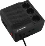 PowerWalker Stabilizator de tensiune 600VA/360W, iesire 3xShuko, protectie modem, telefon Powerwalker (AVR-600VA-PW)