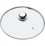 Kadax Üvegfedő 30 cm Serpenyő Fedő Univerzális Hőálló (K1926)