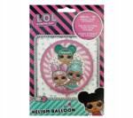 LOL Surprise léggömb, fólia, 36cm, LOL Surprise motívum