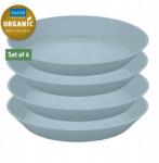 Koziol Soup Plate, kék, 4 db-os szett, átmérő 24cm, mosogatógépben mosható (K7143716)