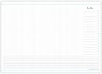  Asztali alátét sok hellyel Din A3 Asztali alátét