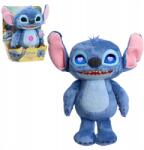 Just Play Disney Stitch Plüssfigura Interaktív Emotiv Eye Hang Reakció 36 CM (11583)