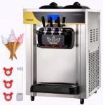  Kereskedelmi fagylaltgép, 2200W, 22-30l/óra, 6 literes tartály (vevor)