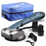  Tapadókorongos vibrációs szintező csempe máz, 600W, 2x akkumulátor, 8 órás üzemidő (HZVIB01)