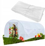  Helyettesítő Fólia, Kerti Alagúthoz, 4×2, 5×2m, fehér (5906076407277)