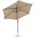  Kerti napernyő, dönthető, 300cm átmérő, szürke-barna (5906076406096)