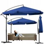 Lehmann Kerti napernyő, 350cm, állítható, gránátalma, poliészter (LGAGU-2430 GRANATOWY)