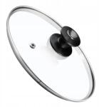 Kadax Üvegfedő, 30cm, serpenyő, hőálló, univerzális (K7882)