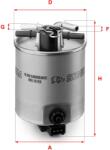 SOFIMA filtru combustibil SOFIMA S 4025 NR (S 4025 NR) - automobilus