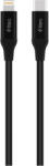 Ttec Кабел ttec - Lightning Fast Charging, USB-C/Lightning, 1.5 m, черен (8694470827650)