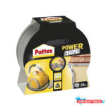 Pattex Ragasztószalag 48mmx25m téphetõ szálerõsített Power Tape Patex ezüst (RAGSZEZU25POW)