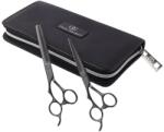 Olivia Garden SilkCut PRO Matt Black olló szett 6.50+6.35 ()