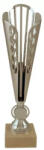  Trofeu darts, model sport, pe picior de marmura, argintiu, 33, 5cm (GS930S)