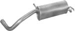 Edex 24-41 hátsó kipufogó dob - SEAT Ibiza III, SKODA Fabia I, II, VW Polo IV (K24-41ALU-ED)