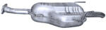 Marix K17.315 - Kipufogó hátsó dob OPEL ASTRA 2.0 D, 2.2 D (2002-2003) (K17-315ALU)