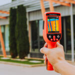  Digitális hőszkenner - érintőképernyővel, akkumulátorral és microSD kártyahellyel