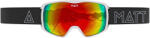 MATT ski goggles Ski Collection Kompakt Mask Cherry - White with Red fehér|vörös