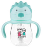 AKUKU Tanulópohár súlyozott szívószállal - Menta (A0033)