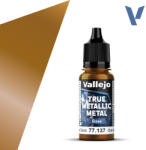 Acrylicos Vallejo VALLEJO TRUE METALLIC 77.137 Aranymetál akril airbrush festék 18 ml () (577137)