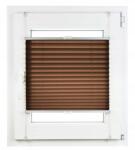 Praskdesign Pliszé redőny, 59×150cm, non-invazív, 100% poliészter, szürke (ROLETA PLISOWANA NA WYMIAR)