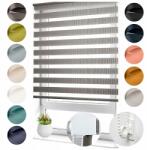 Praskdesign Roló, éjjel-nappal, falra szerelhető, méretre, 100% poliészter (ROLETA DZIEŃ NOC WOLNOWISZĄCA ŚCIENNA)