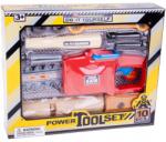 Anek Műhely szerszámok, 10 el. láncfűrész, kalapács, csavarkulcs szett (2114)