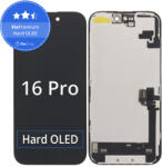 Apple Ecran Hard OLED pentru iPhone 16, Sticlă tactilă cu ramă, FixPremium
