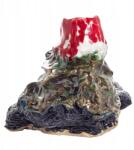  Kerámia váza Vulkán, 16cm, kézzel készített (WCW16)