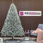  Brad artificial Christmas Deluxe by Sersimo, Polar Winter Select, integral 3D, 250 cm (SYG-Polar-Winter-250)
