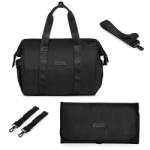 Skiddou Geanta multifunctionala pentru parinti Skiddou Inger, Onyz Leather, Negru (sk_2080023)