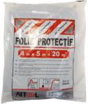 Artool Folie acoperire/protectie 4x5 m, 20 mp, LDPE, 60 microni, ARTOOL (290004)