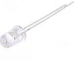 OptoSupply LED 5mm portocaliu 1120-1560mcd 30 grade 10-15mA 12V OPTOSUPPLY OSO5JA5A31A-12V (OSO5JA5A31A-12V)