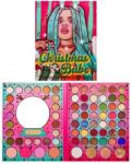  Set de Machiaj Kevin&Coco, 72 de Culori, Paleta de Farduri, Iluminatoare, Blush, Model Christmas Babe, Oglinda Rotunda, 25.5x20x1.7 cm, Multicolor (131790)