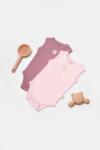 BabyCosy Set 2 body-uri fara maneci Bamboo, roz, BabyCosy, 50% bambus+50% bumbac (Marime: 6-9 luni) (BC-CSYB9012-6)