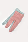 BabyCosy Set 2 pantaloni cu botosei bebe unisex din bumbac organic si modal - Mint/Rose, BabyCosy (Marime: 6-9 luni) (CSYM11600-6)