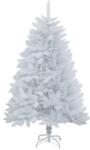  Brad de Craciun artificial cu suport inclus Flippy, 150 cm, 450 Ramuri Varfuri, Suport Clasic, Fara iluminare, utilizat pentru interior/exterior, Alb (136145)