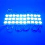 V-TAC Modul 3 LED-uri 12V 1.5W SMD2835 150lm albastru IP67 V-TAC (SKU-5127)