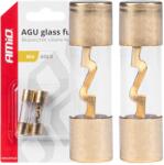 AMiO Set 2 sigurante din sticla tip AGU, contacte aurite, 60A (AM03487)