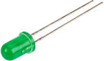  LED 5mm verde 5V 15-25mcd 30 parte frontala convex KINGBRIGHT ELECTRONIC L-7113GD-5V (L-7113GD-5V)