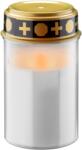 Goobay Lumanare funerara LED alb cu efect palpaitor realist alb cald 2700K Goobay 64604 (64604)