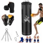  Erős Boxzsák Kesztyűvel 120 X40cm (8581682952365)