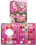  Set de Machiaj Kevin&Coco, 72 de Culori, Paleta de Farduri, Iluminatoare, Blush, Model Christmas Babe, Oglinda Glob, 25.5x20x1.7 cm, Multicolor (131789)