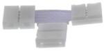 Well Conector banda LED RGB PCB forma T 1buc Well (LEDST-CON-TRGB-WL) - esell